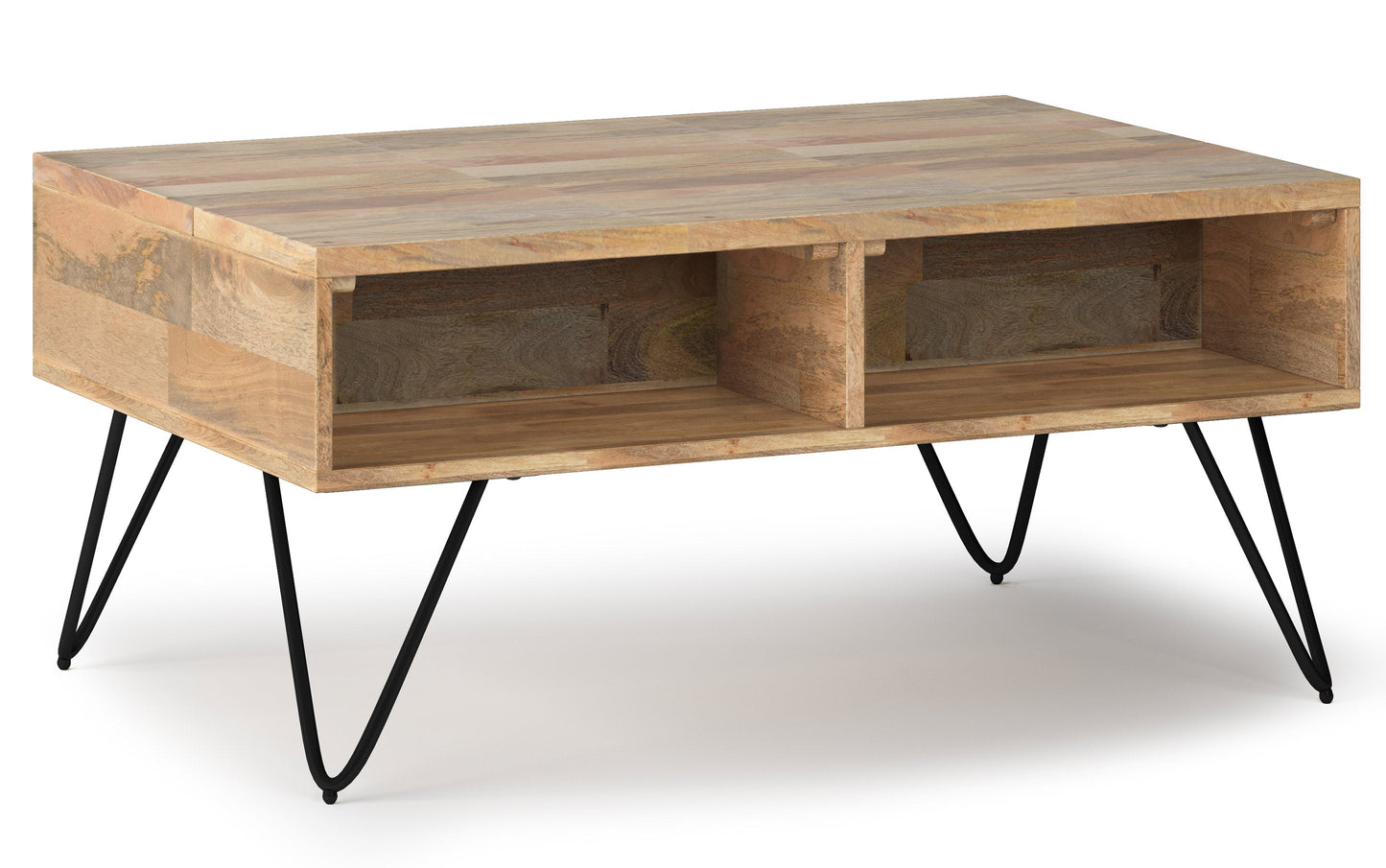 Natural Black Mango | Hunter Small Lift Top Coffee Table