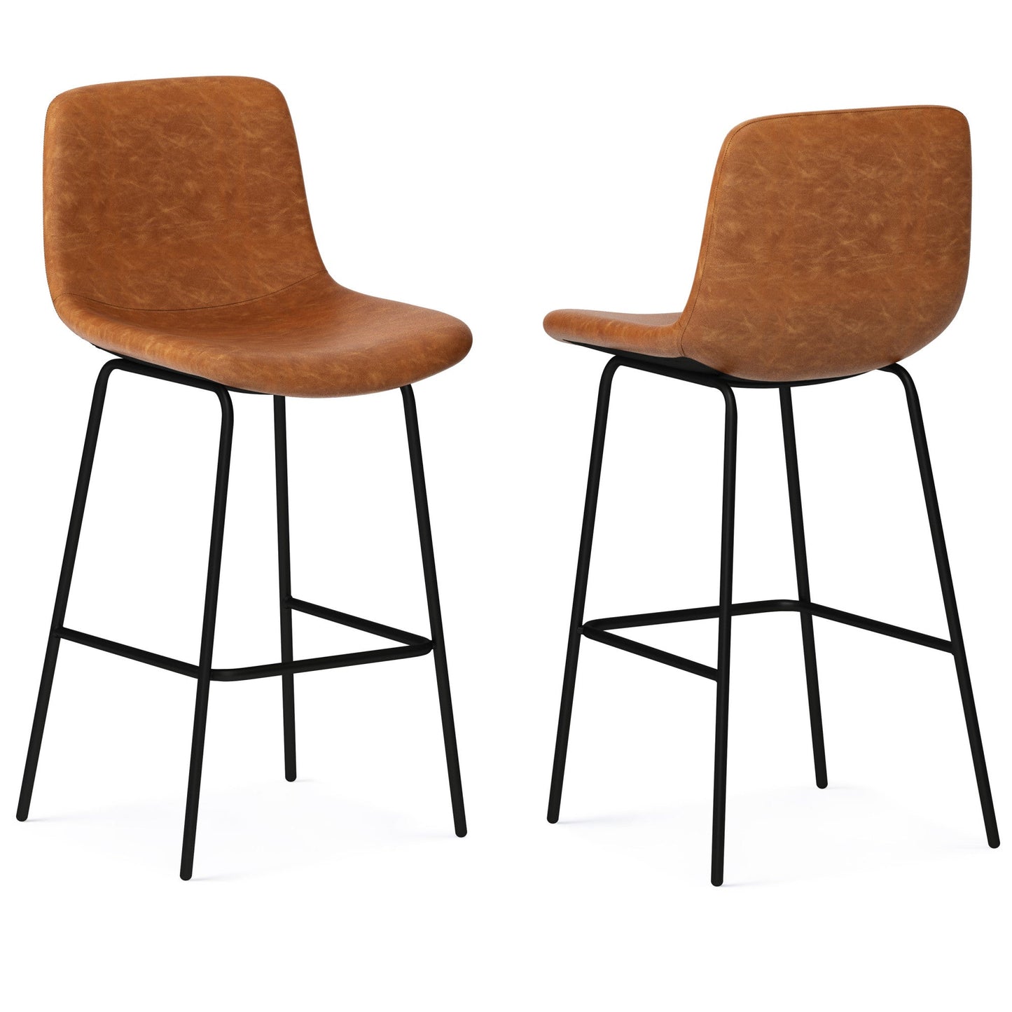 Camel Brown | Jolie Bar Stool (Set of 2)