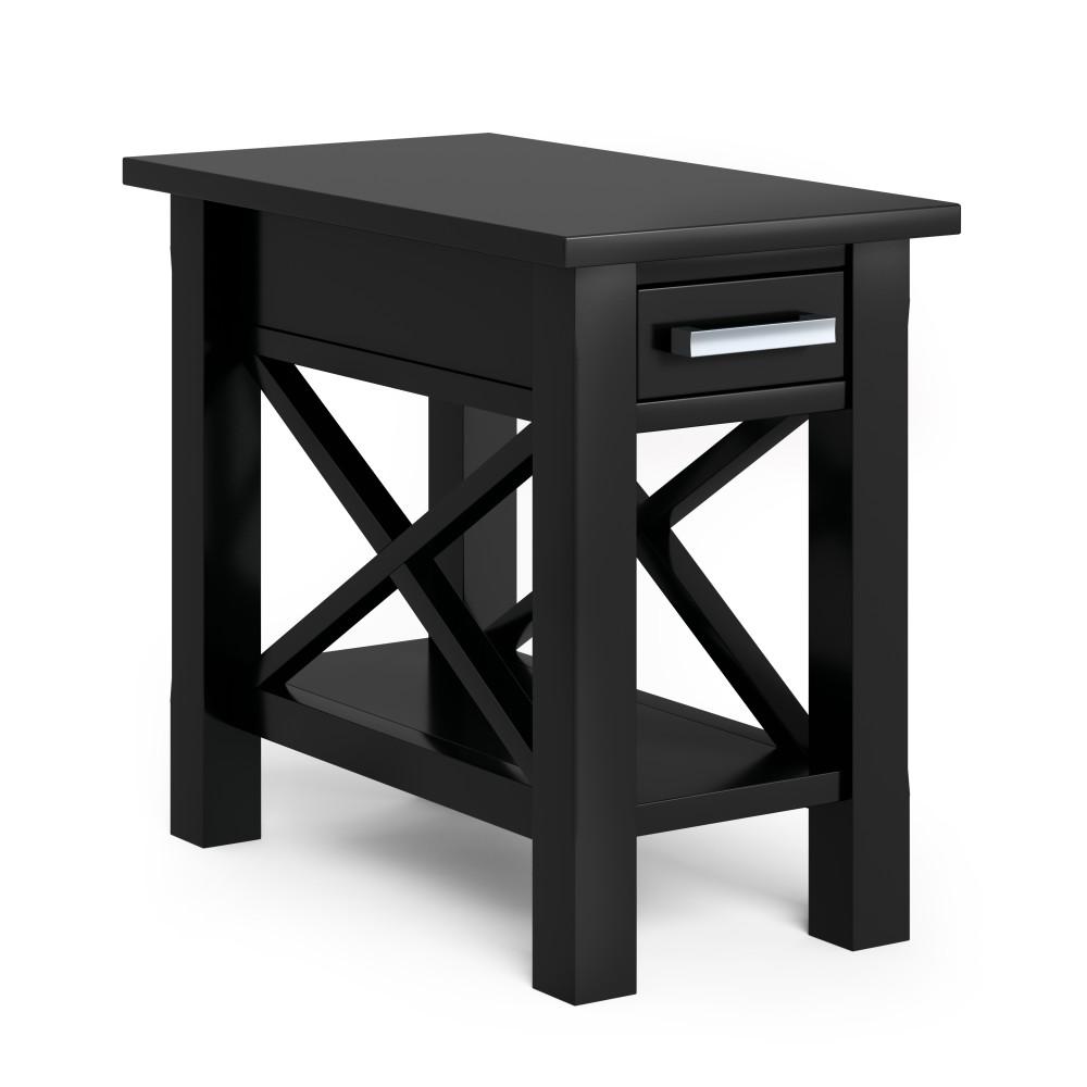 Black | Kitchener Narrow Side Table