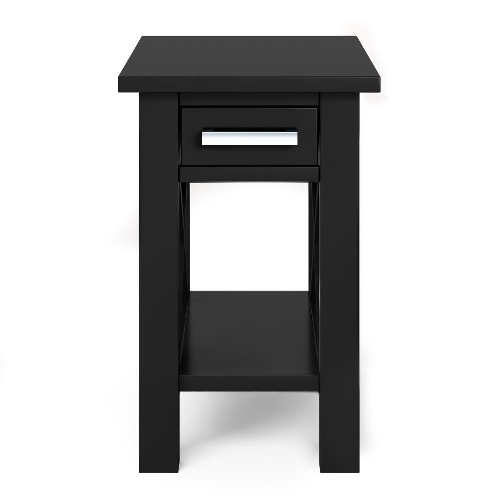 Black | Kitchener Narrow Side Table