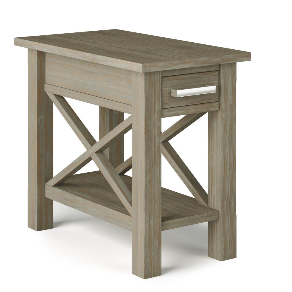 Distressed Grey | Kitchener Narrow Side Table