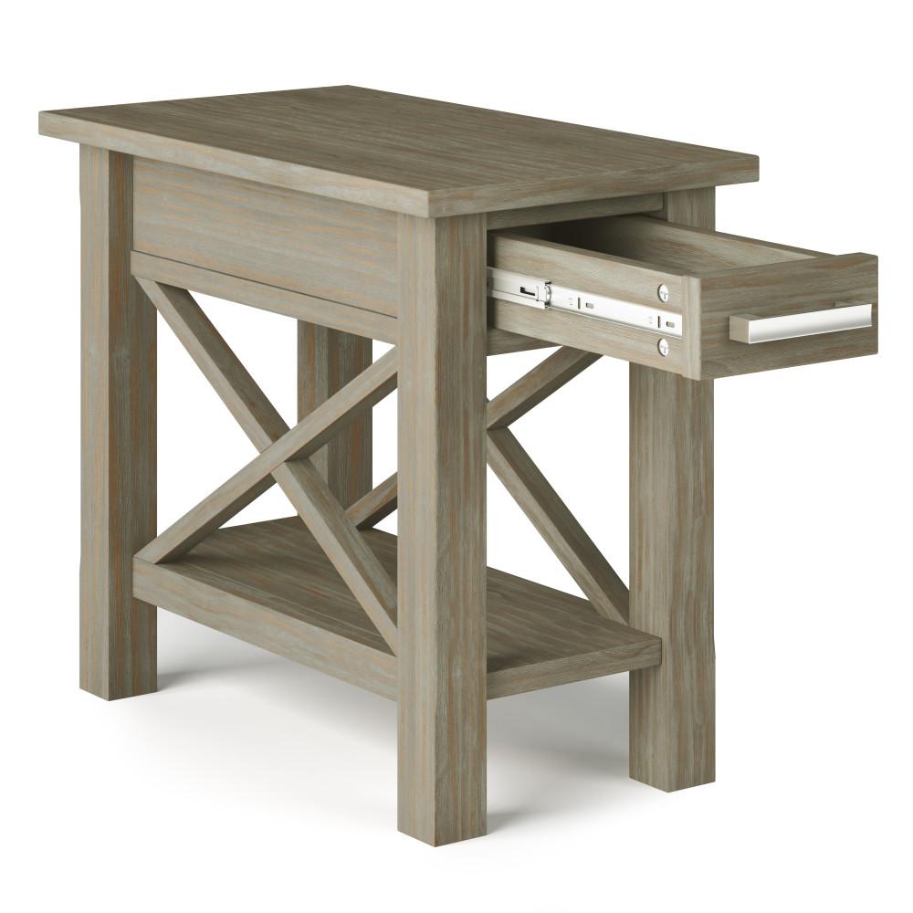 Distressed Grey | Kitchener Narrow Side Table