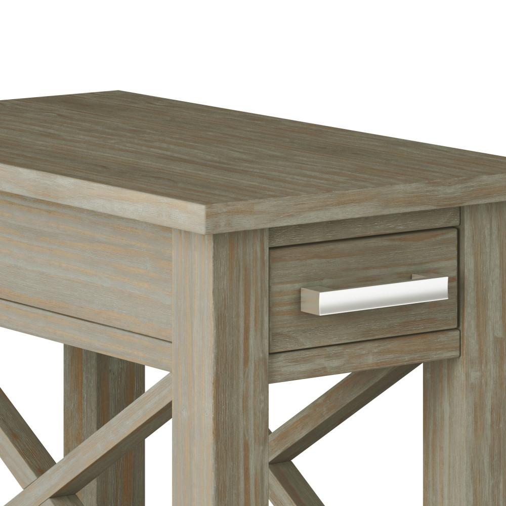 Distressed Grey | Kitchener Narrow Side Table