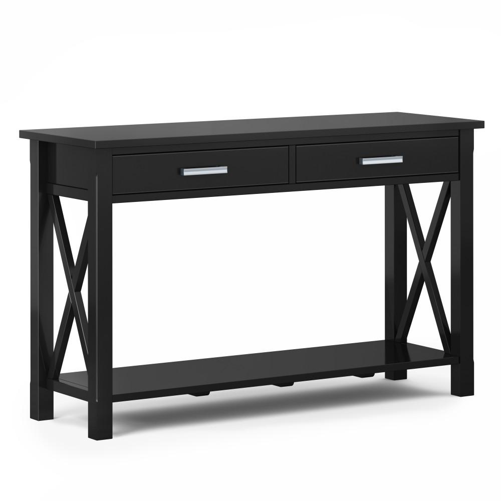 Black | Kitchener 47.5 inch Console Sofa Table