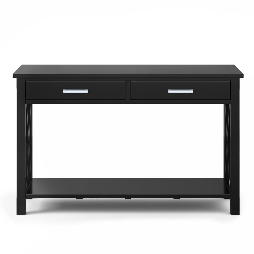 Black | Kitchener 47.5 inch Console Sofa Table