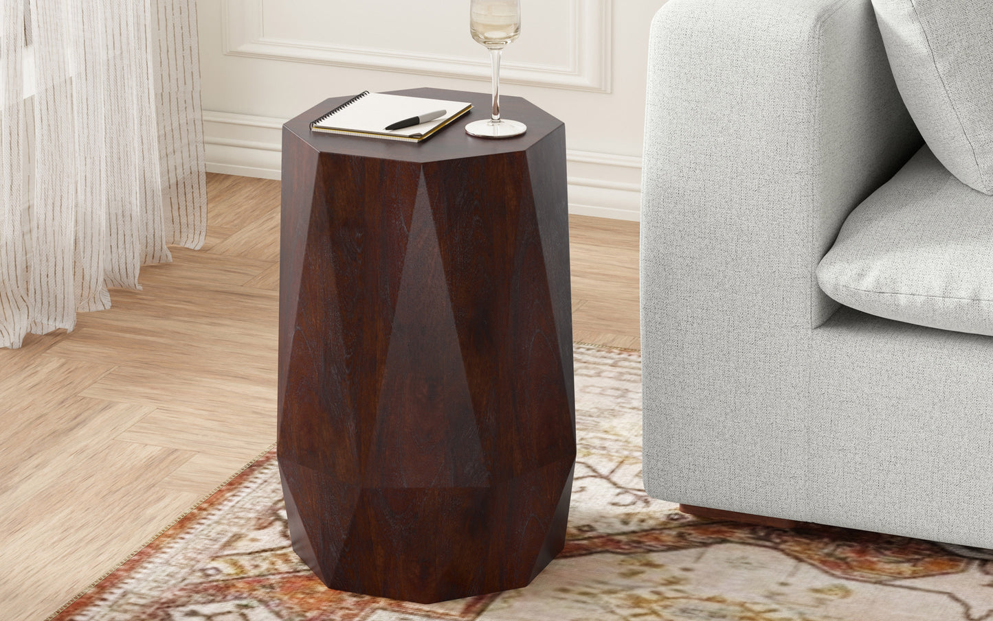 Walnut Brown | Kurt Side Table