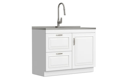 Darwin All-In-One 46-inch Laundry Utility Sink and Cabinet