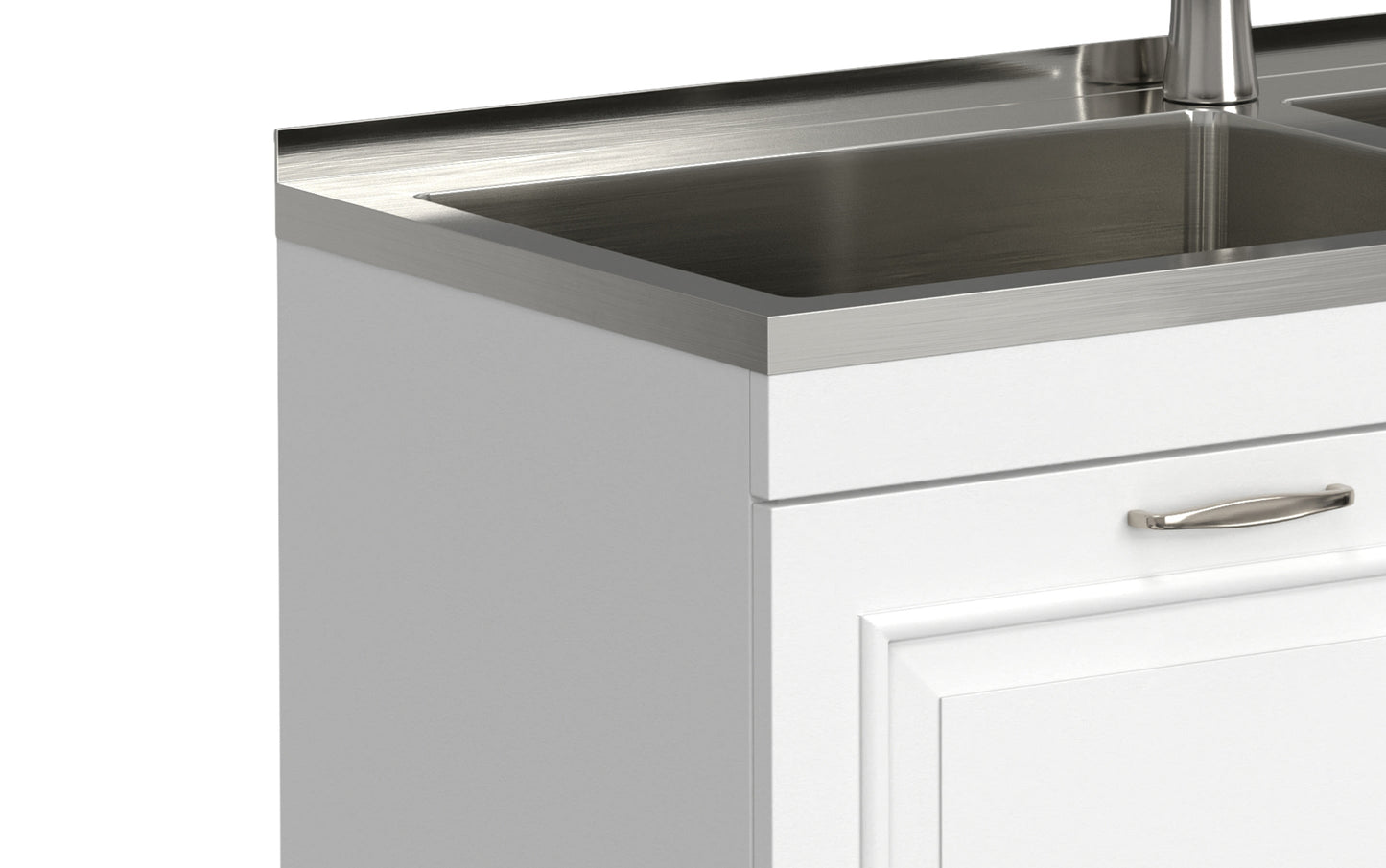 Darwin All-In-One 46-inch Laundry Utility Sink and Cabinet