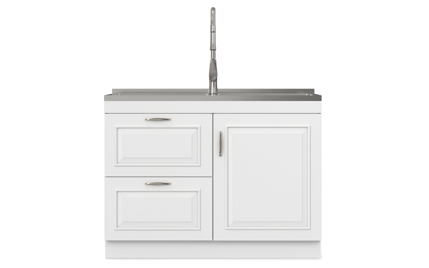 Darwin All-In-One 46-inch Laundry Utility Sink and Cabinet