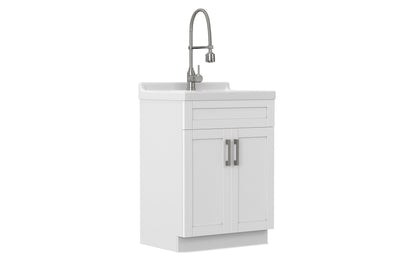 Hennessy 24-inch ABS Utility Sink & Cabinet