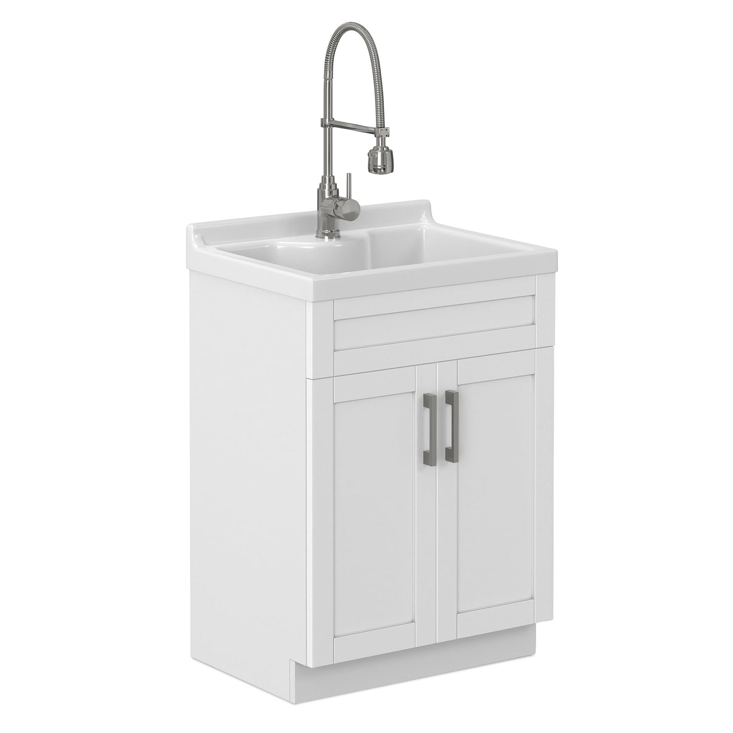 Hennessy 24-inch ABS Utility Sink & Cabinet