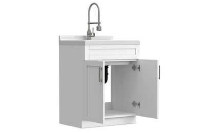 Hennessy 28-inch ABS Utility Sink & Cabinet