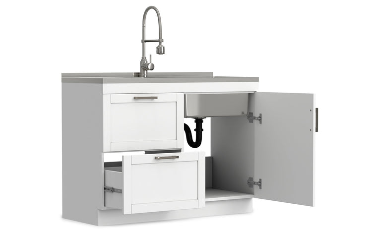 Hennessy 46-inch Utility Sink & Cabinet