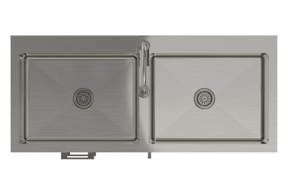 Hennessy 46-inch Utility Sink & Cabinet