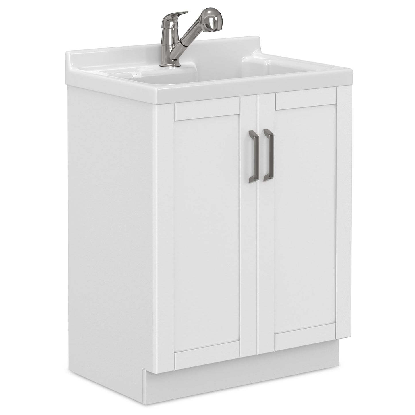 Kyle All-In-One 28-inch Laundry Utility Sink and Cabinet