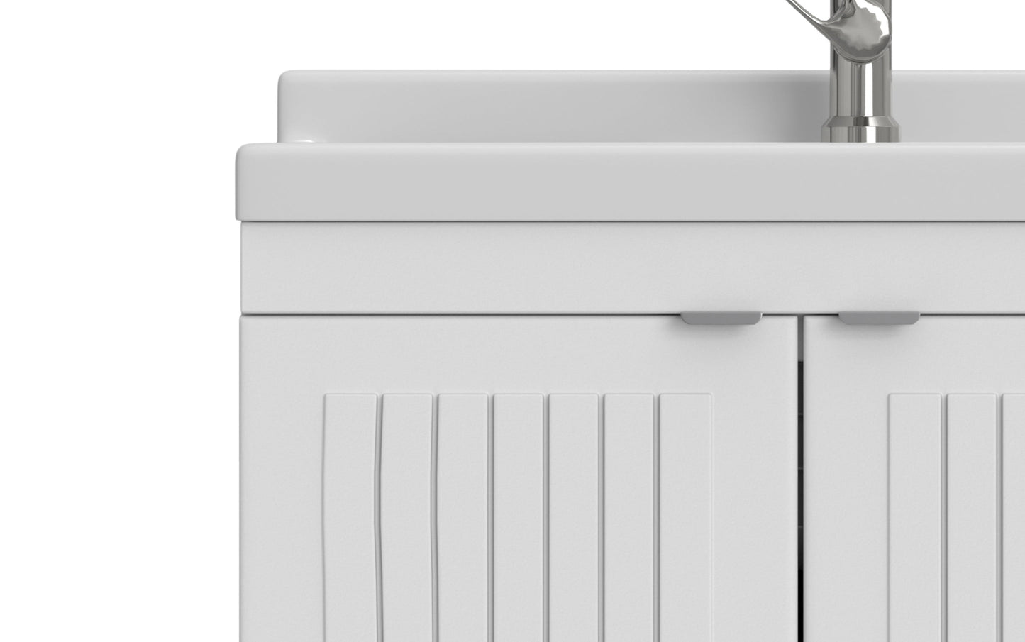 Murphy All-In-One 28-inch Laundry Utility Sink and Cabinet with ABS Sink