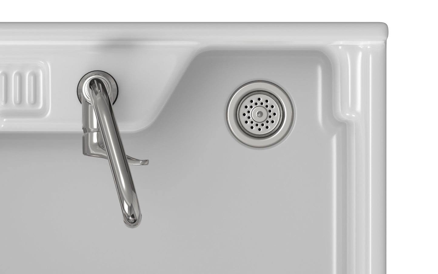 Murphy All-In-One 28-inch Laundry Utility Sink and Cabinet with ABS Sink