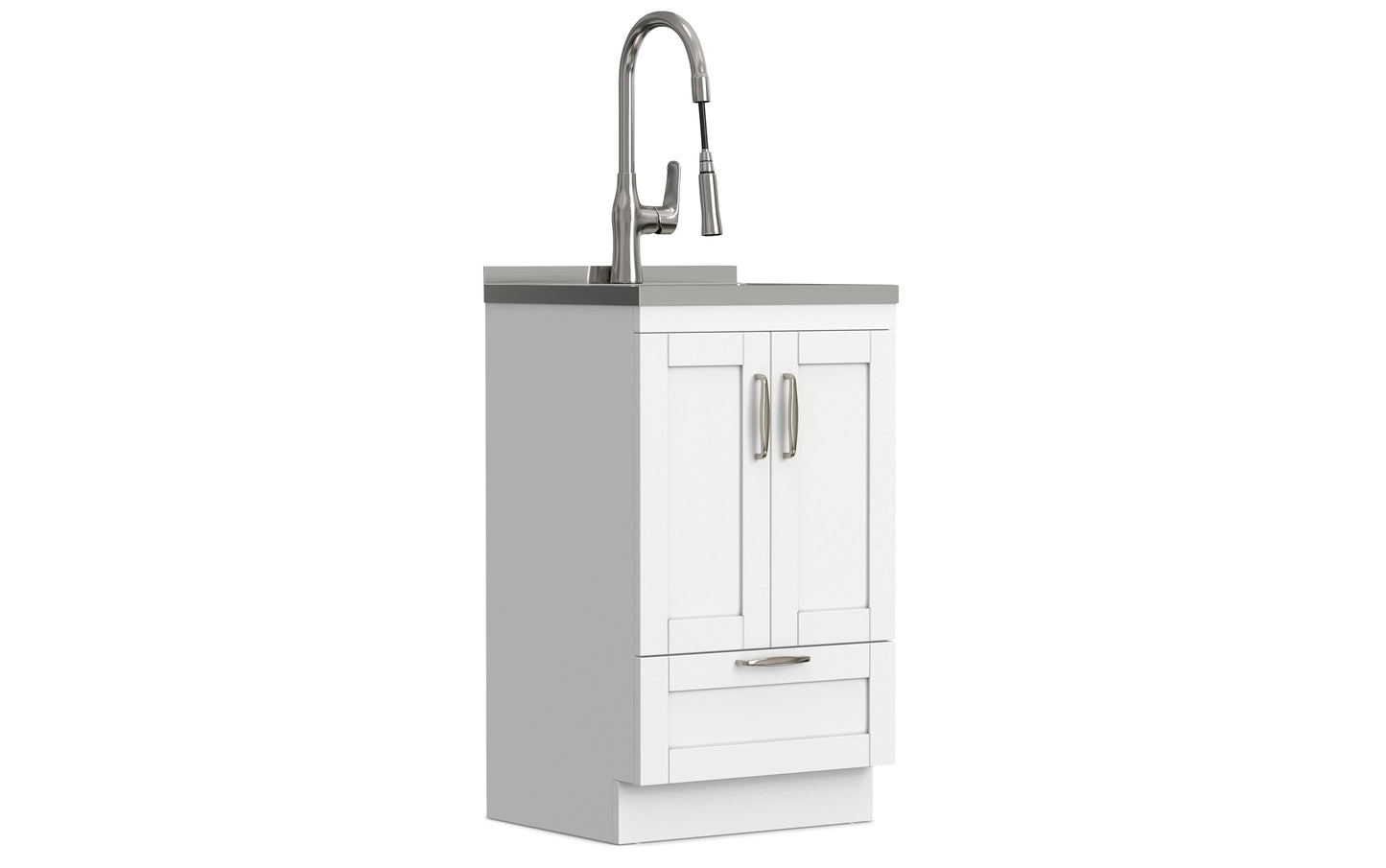 Reed All-In-One 20-inch Laundry Utility Sink and Cabinet