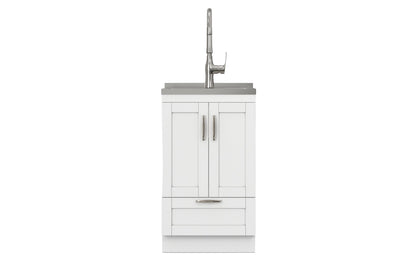 Reed All-In-One 20-inch Laundry Utility Sink and Cabinet