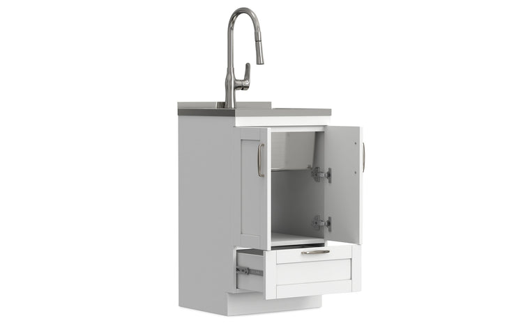 Reed All-In-One 20-inch Laundry Utility Sink and Cabinet