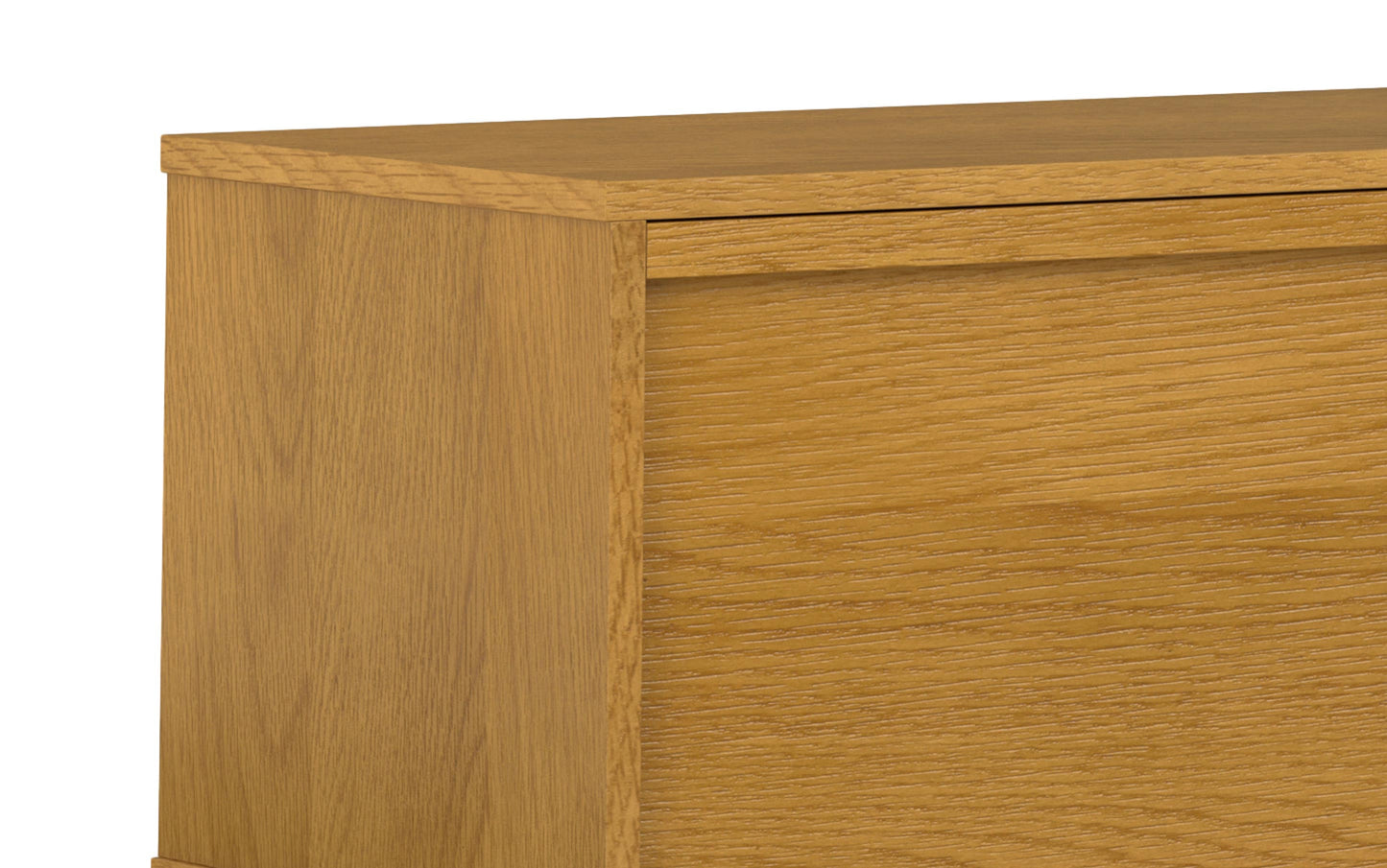 Oak Veneer | Lennon 72 inch Low TV Stand