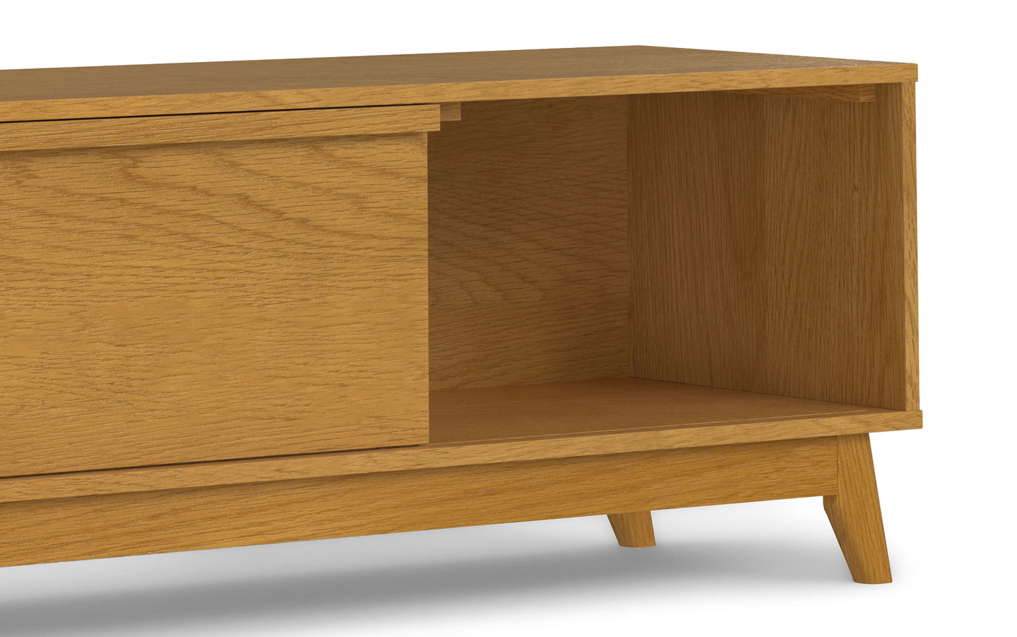 Oak Veneer | Lennon 72 inch Low TV Stand