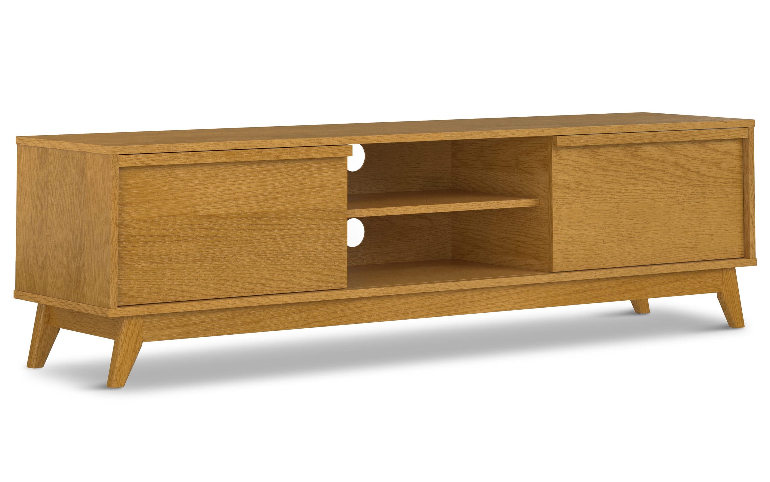 Oak Veneer | Lennon 72 inch Low TV Stand