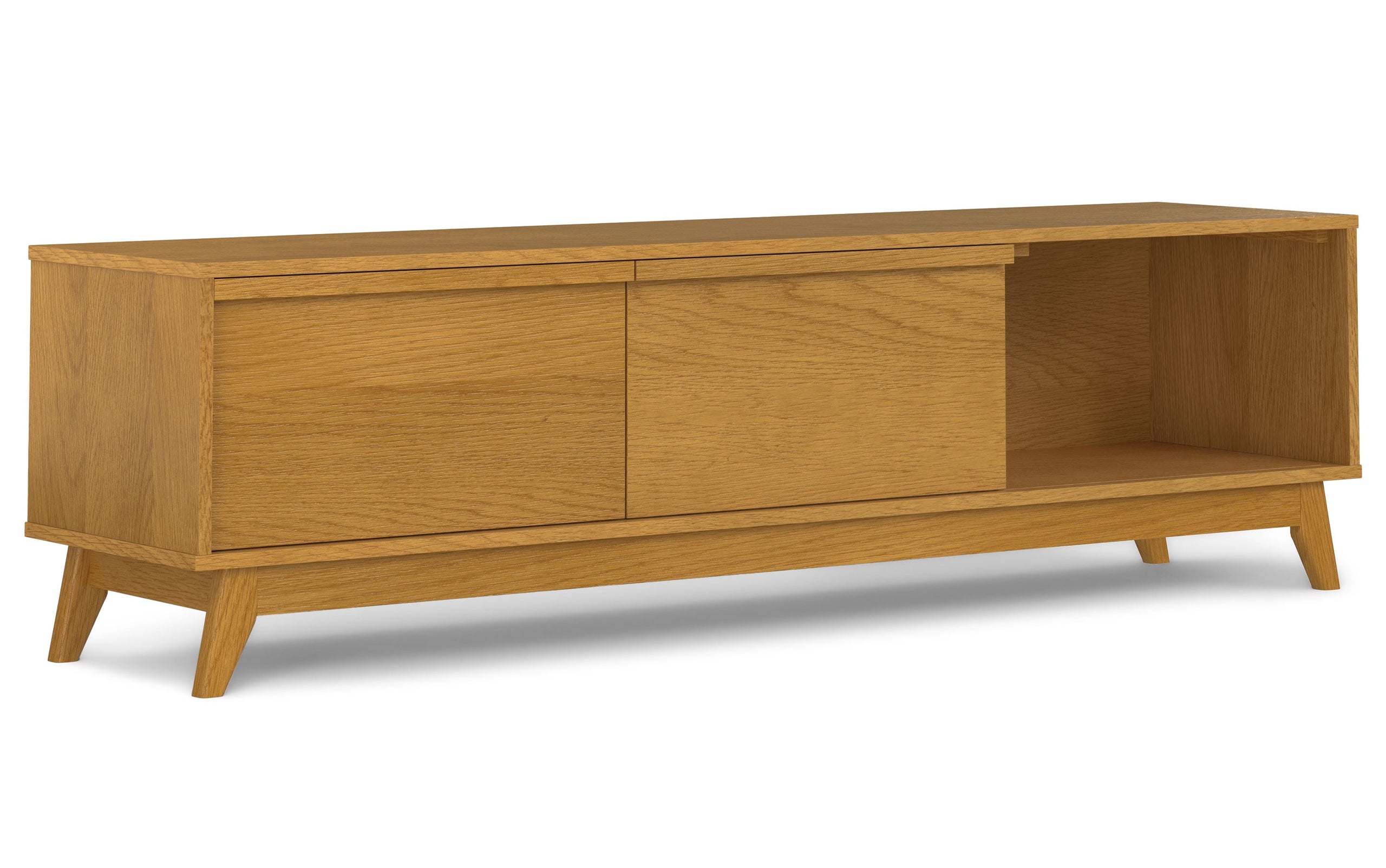 Oak Veneer | Lennon 72 inch Low TV Stand