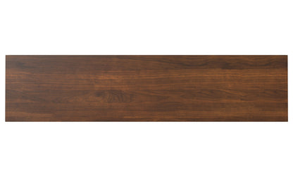 Walnut Veneer | Lennon 72 inch Low TV Stand