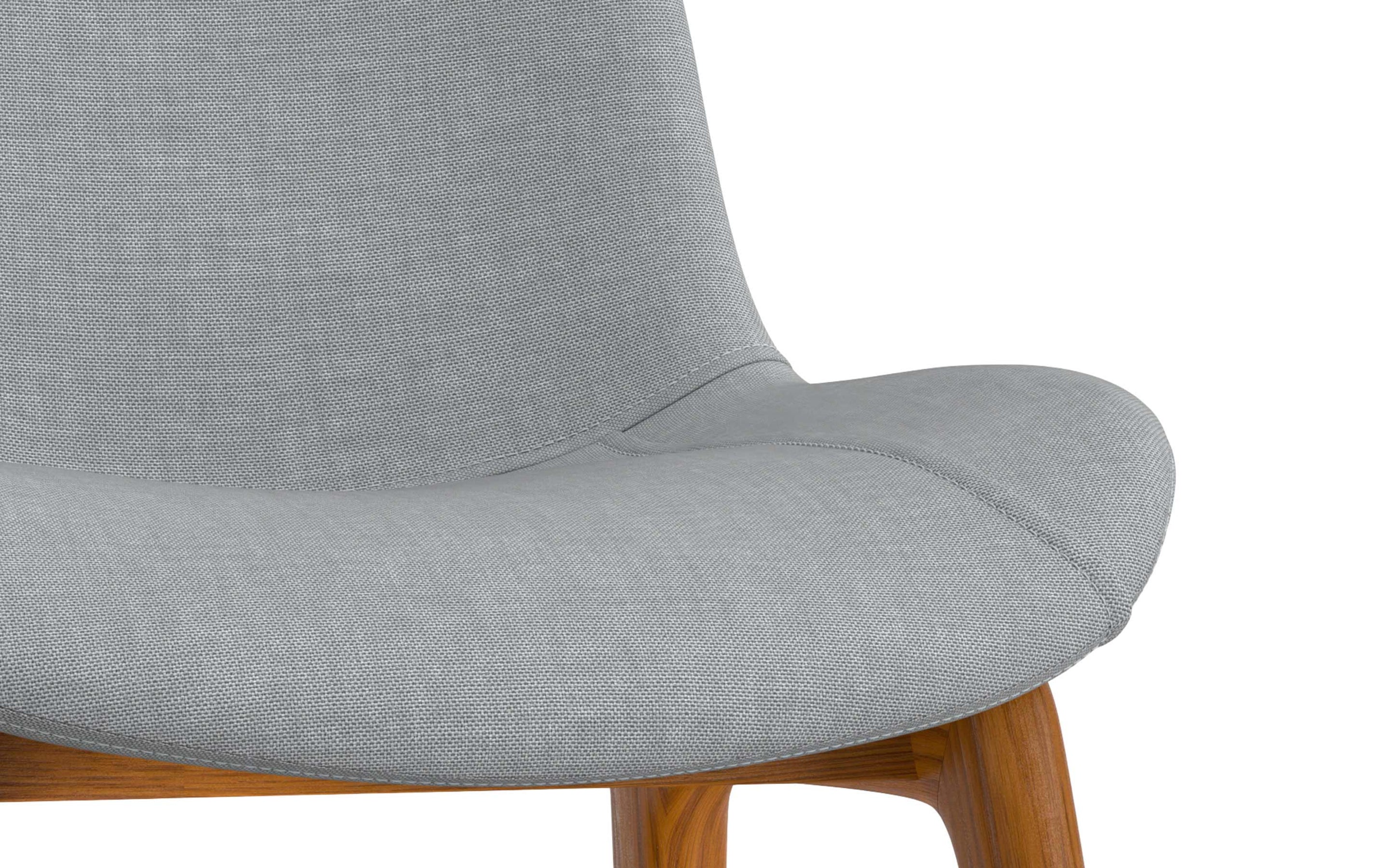 Light Grey Linen Style Fabric | Loretta Dining Chair (Set of 2)