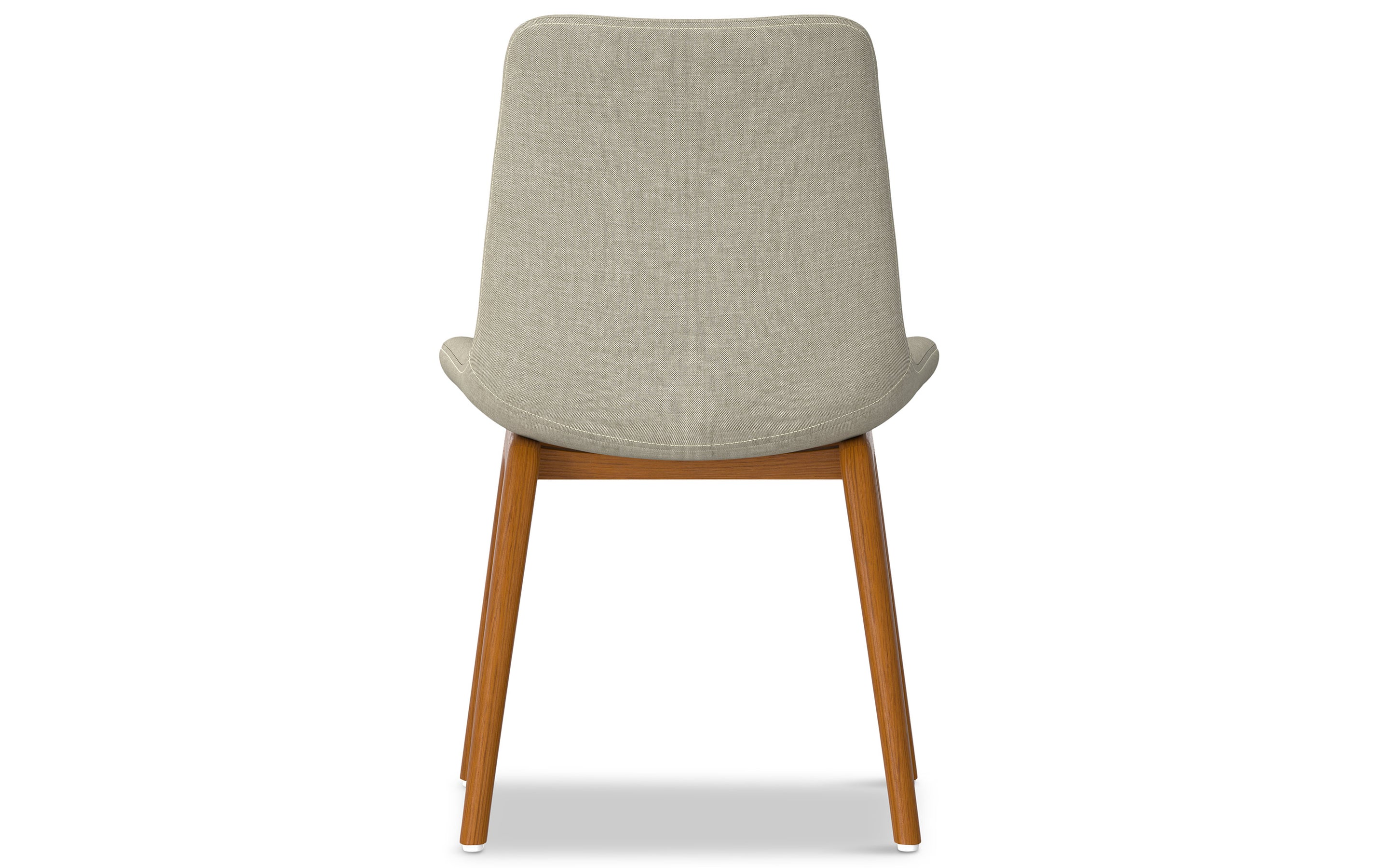 Natural Linen Style Fabric | Loretta Dining Chair (Set of 2)