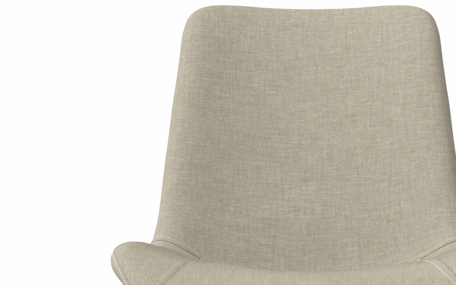 Natural Linen Style Fabric | Loretta Dining Chair (Set of 2)