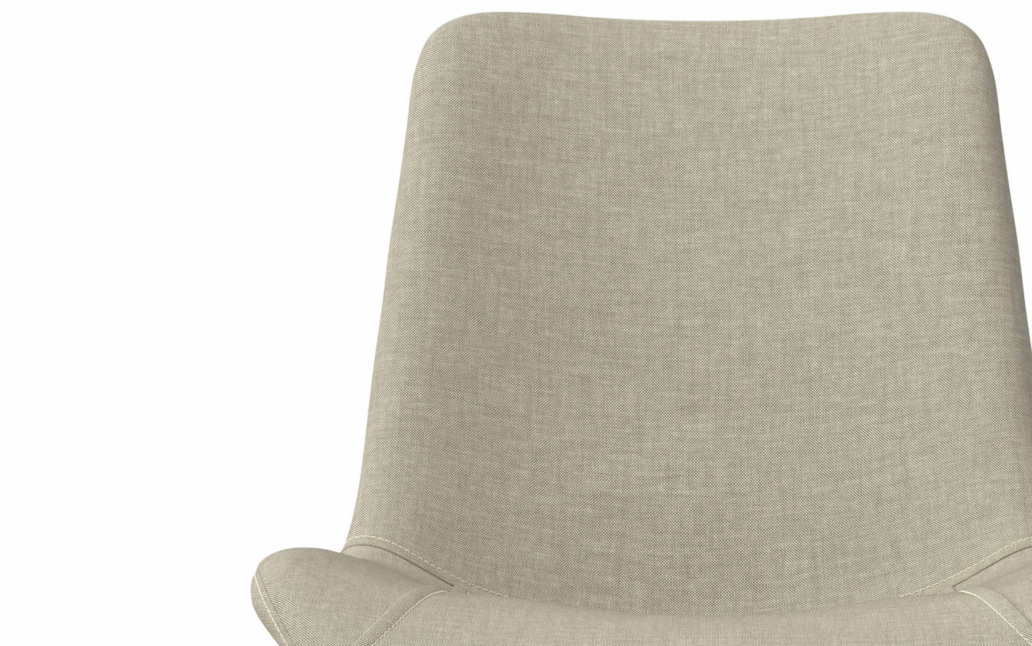 Natural Linen Style Fabric | Loretta Dining Chair (Set of 2)