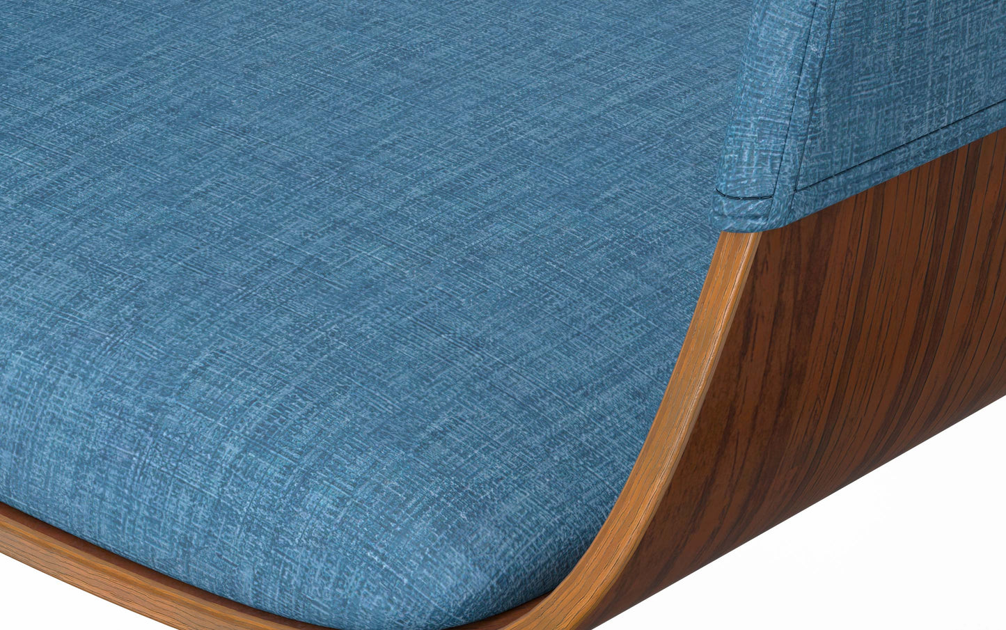 Blue Linen Style Fabric | Lowell Bar Stool