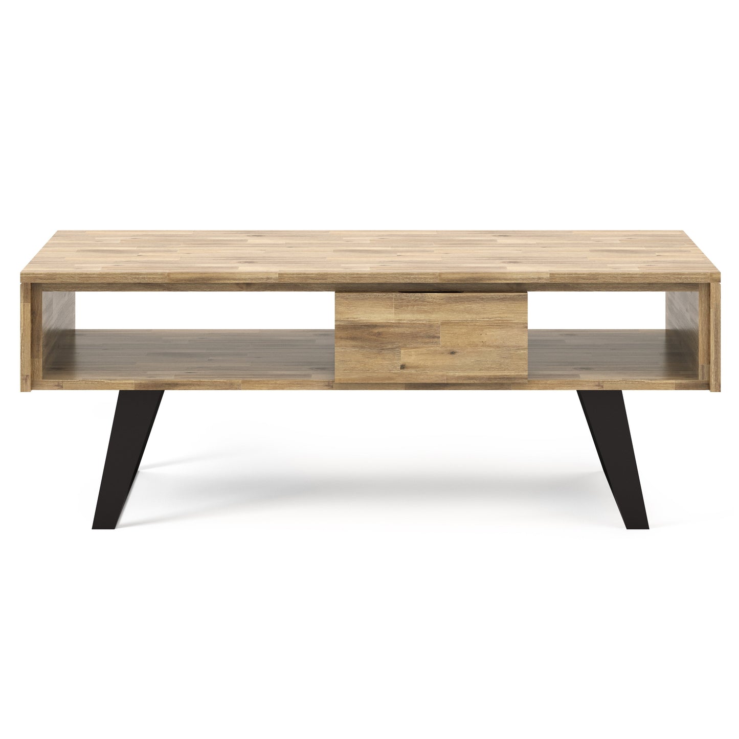 Distressed Golden Wheat Acacia | Lowry Coffee Table