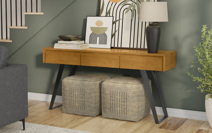 Oak Oak | Lowry Console Sofa Table