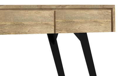 Natural Mango | Lowry Solid Mango Console Sofa Table