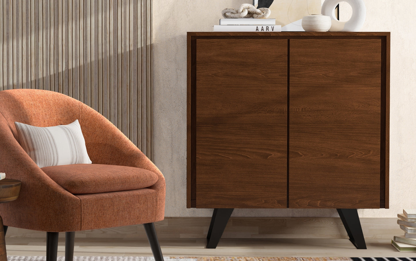 Walnut Walnut | Lowry Medium Storage Cabinet