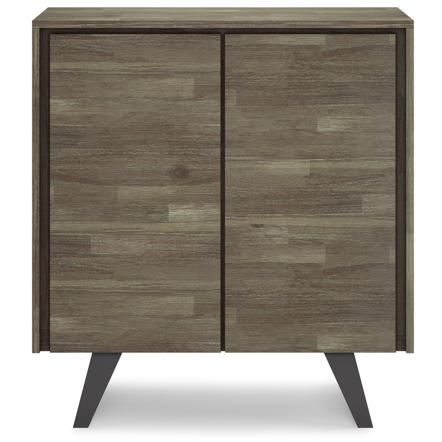 Distressed Grey Acacia | Lowry Medium Storage Cabinet