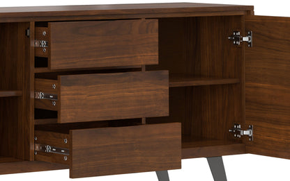 Walnut Walnut | Lowry Sideboard Buffet in Walnut