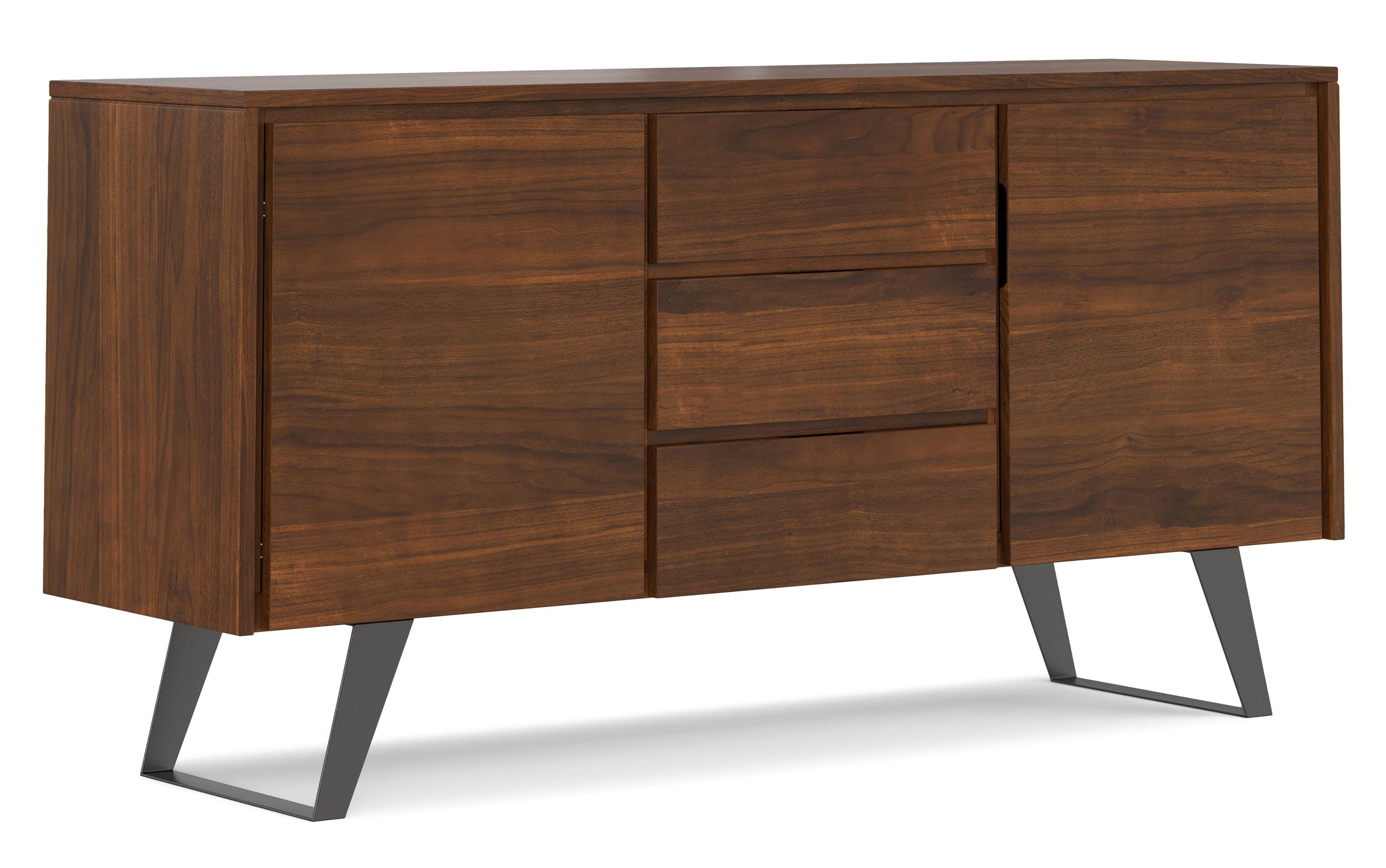 Walnut Walnut | Lowry Sideboard Buffet in Walnut