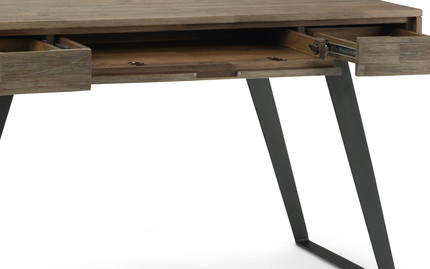 Distressed Grey Acacia | Lowry Desk