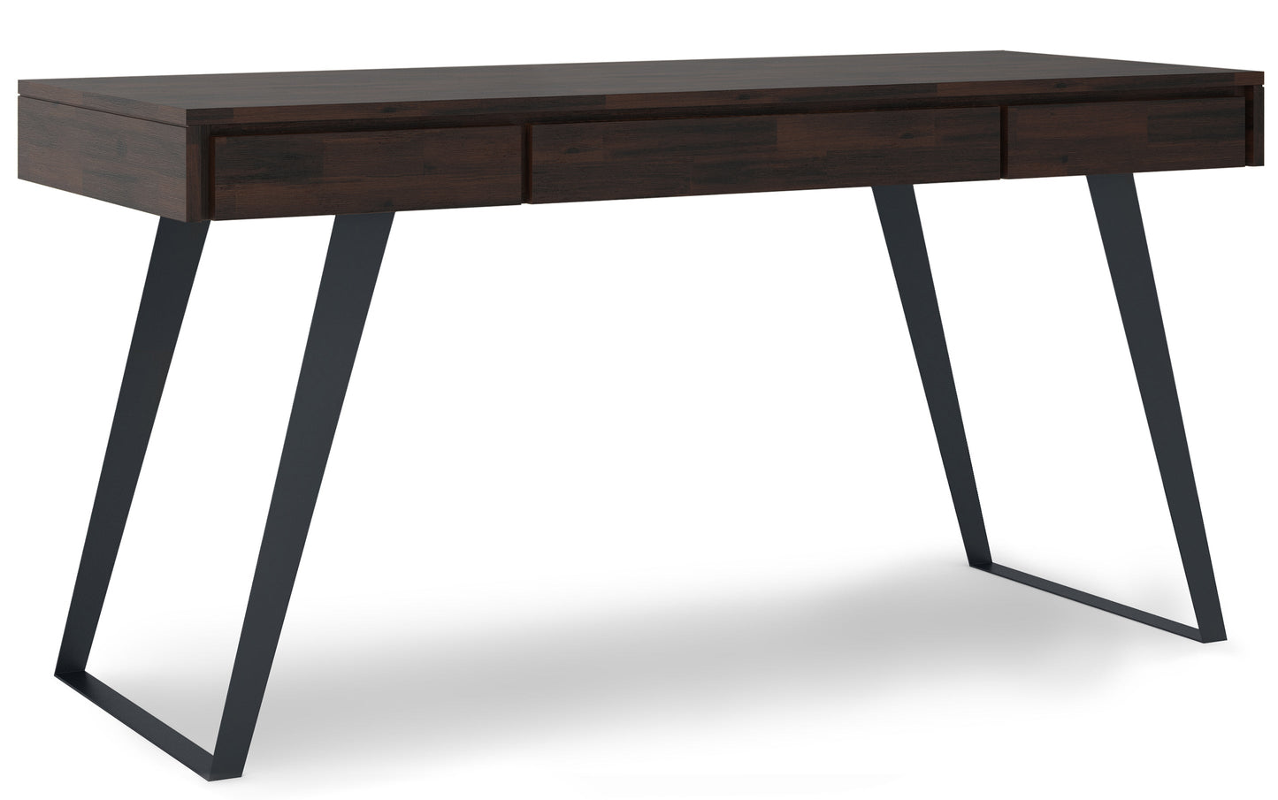 Distressed Hickory Brown Acacia | Lowry Desk