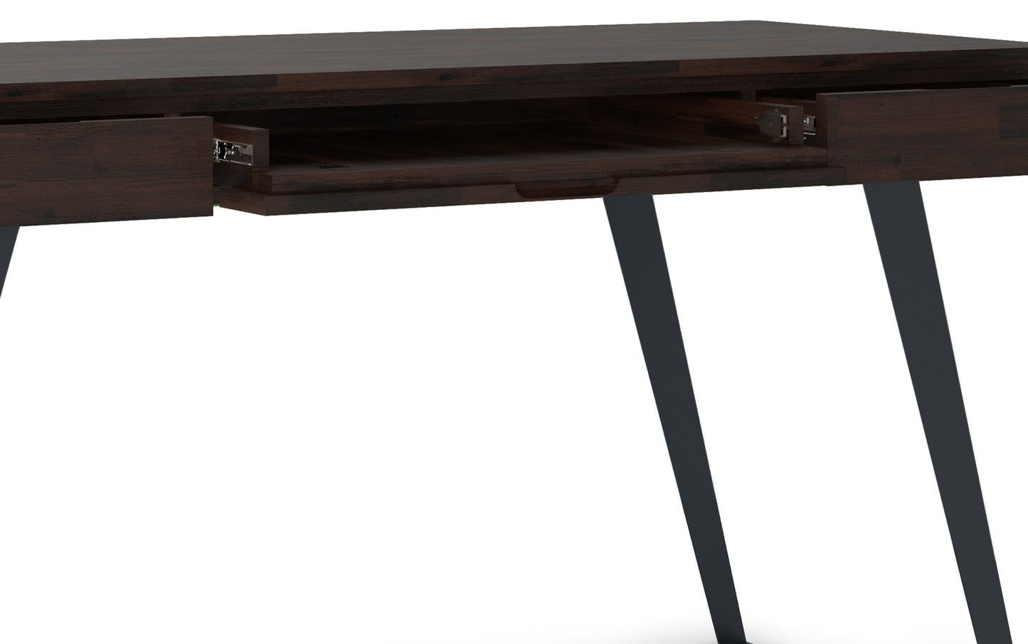 Distressed Hickory Brown Acacia | Lowry Desk