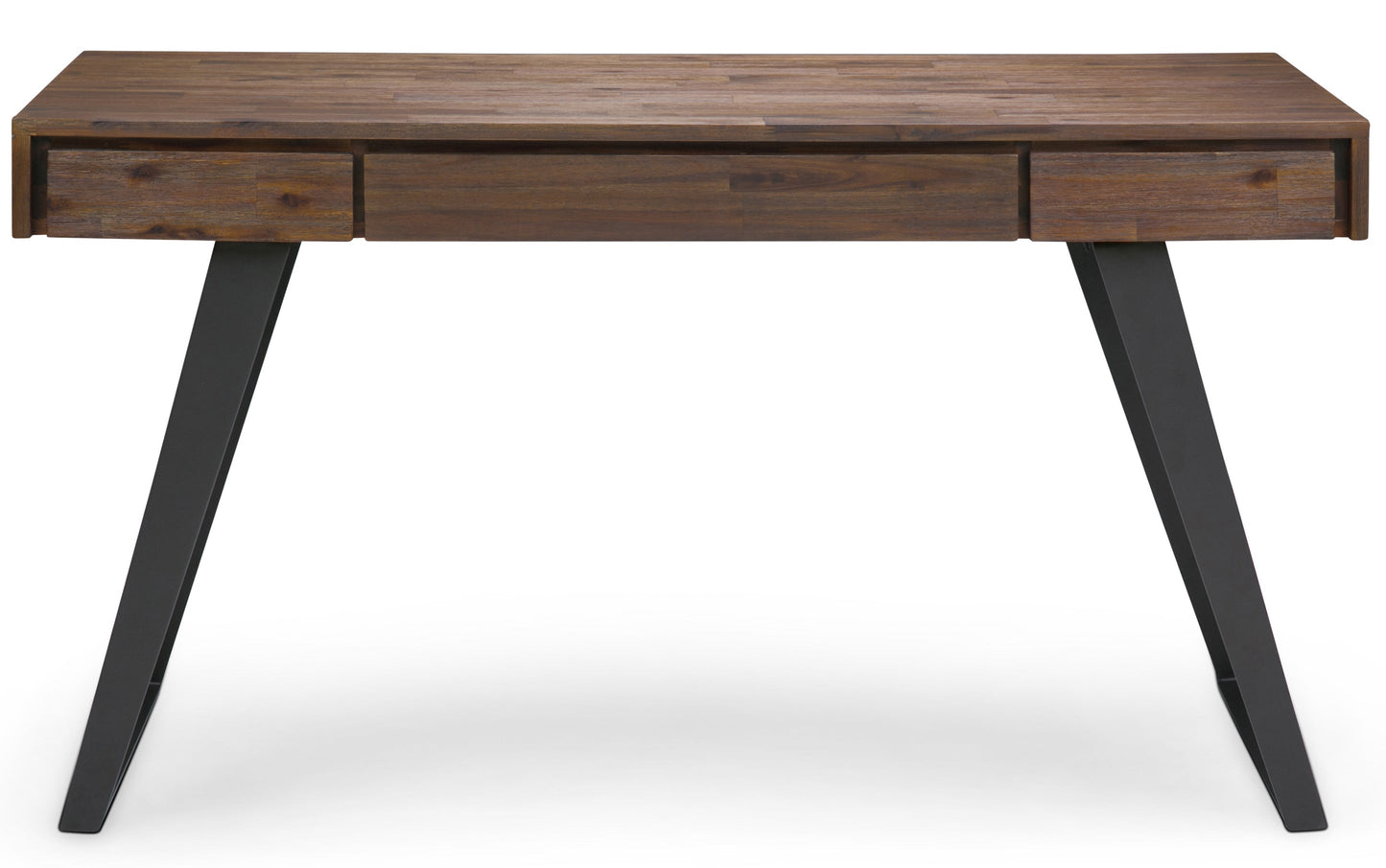 Rustic Natural Aged Brown Acacia | Lowry Desk