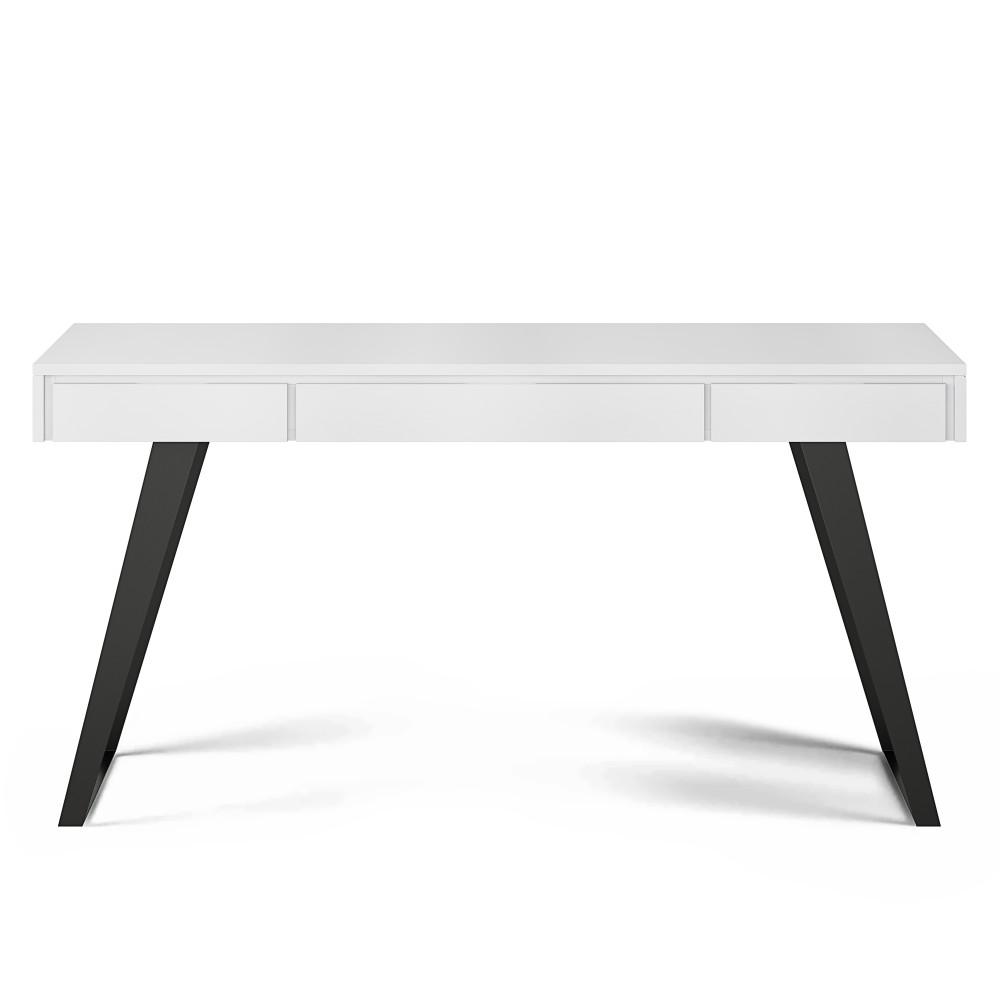 Distressed White Acacia | Lowry Desk