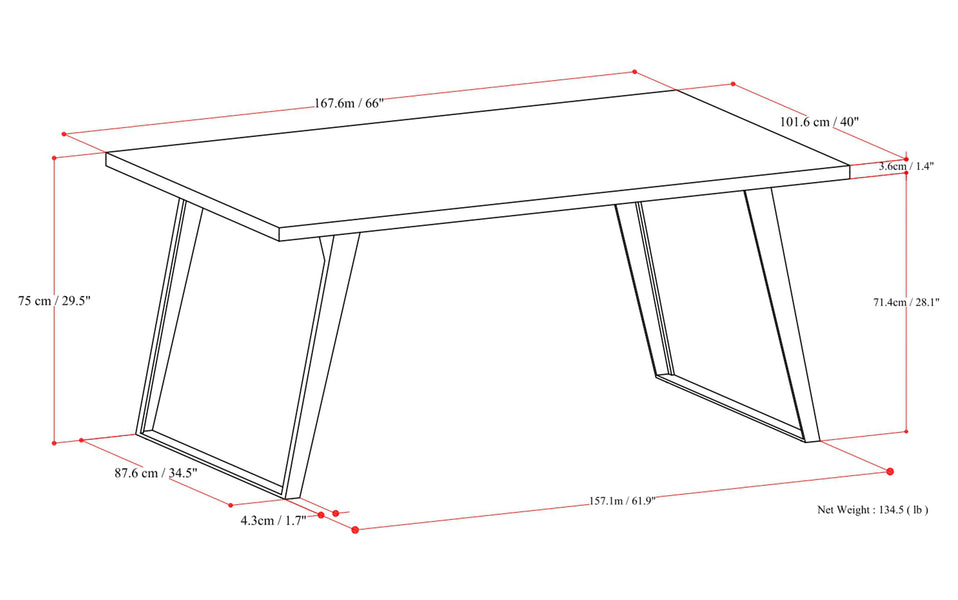 Oak Oak | Lowry Dining Table