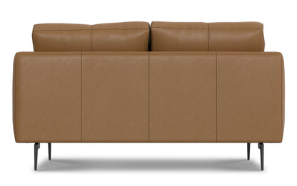 Stevens 60 inch Loveseat in Genuine Leather