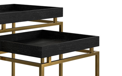 Macy 2 Pc Nesting Table in Mango