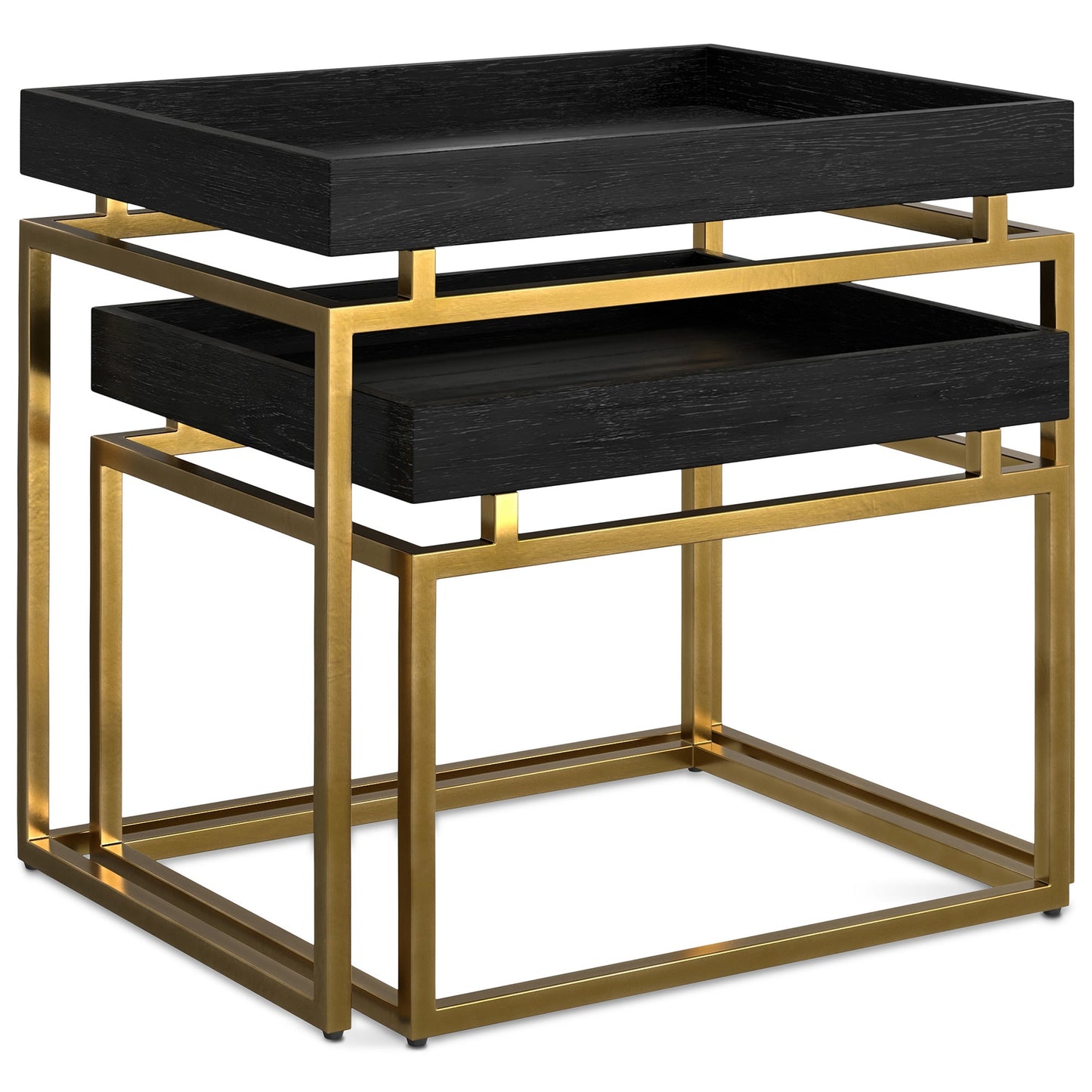 Macy 2 Pc Nesting Table in Mango